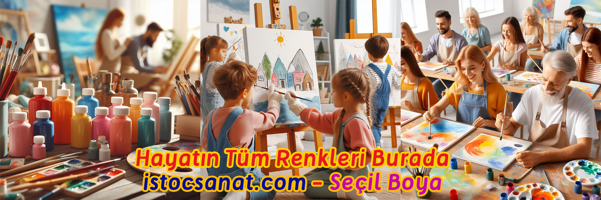 Hobi Boyaları ve Malzemeleri