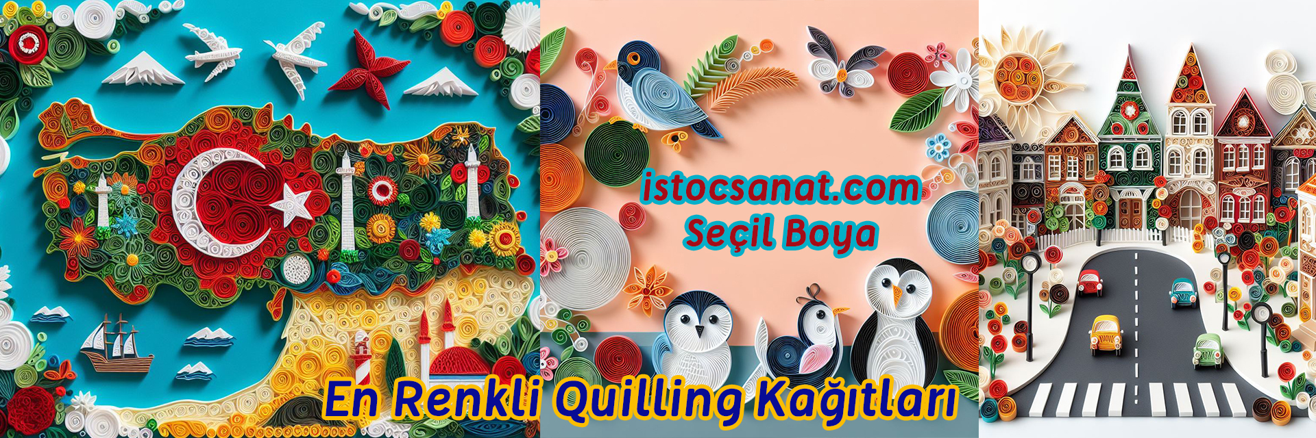 Quilling Kağıtları