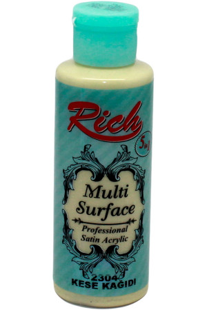 Rich Multi Surface 120 cc Akrilik Boya - Kese Kağıdı 2304